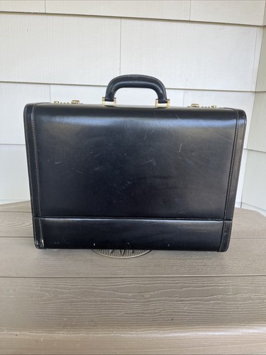 Bally leather briefcase - leather,